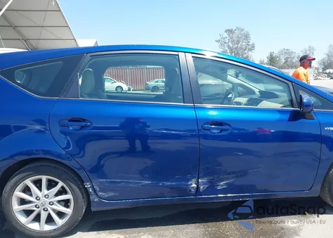 2012 Toyota Prius V Five z USA, uszkodzony, nr VIN JTDZN3EU9C3143831